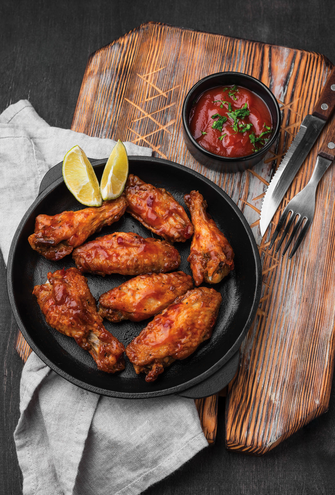 Sticky Icky Wings