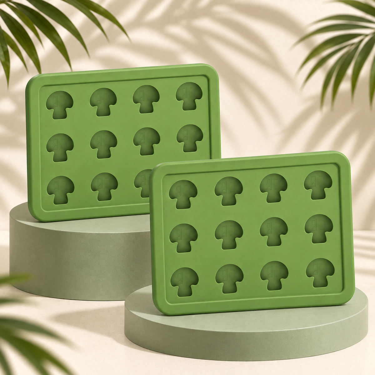 CannaButter Mushroom-Shaped Gummy Trays- 2pk
