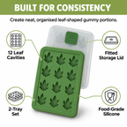 CannaButter Leaf-Shaped Gummy Trays- 2pk