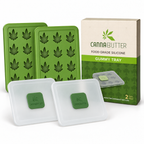 CannaButter Leaf-Shaped Gummy Trays- 2pk