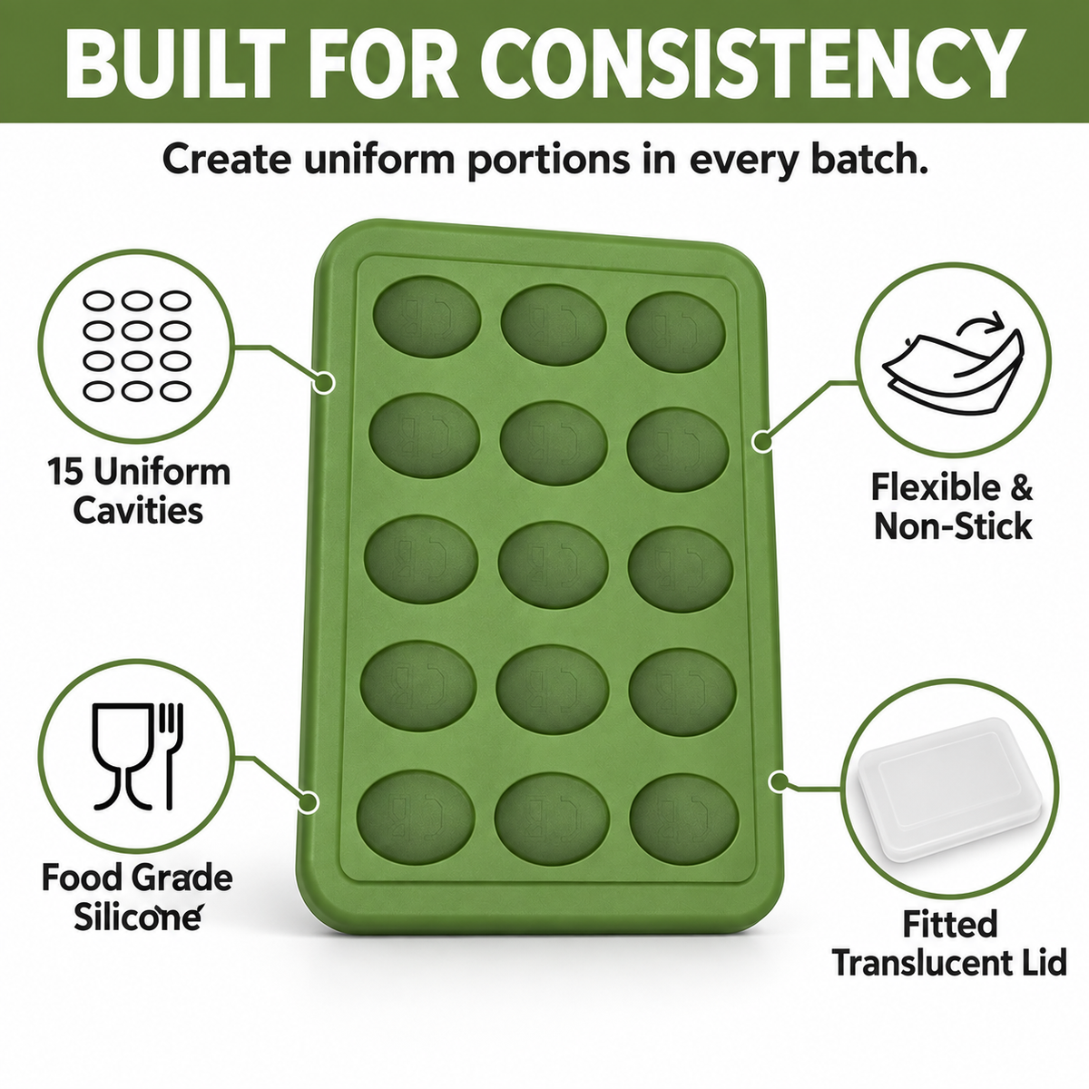 CannaButter Oval Gummy Trays- 2pk